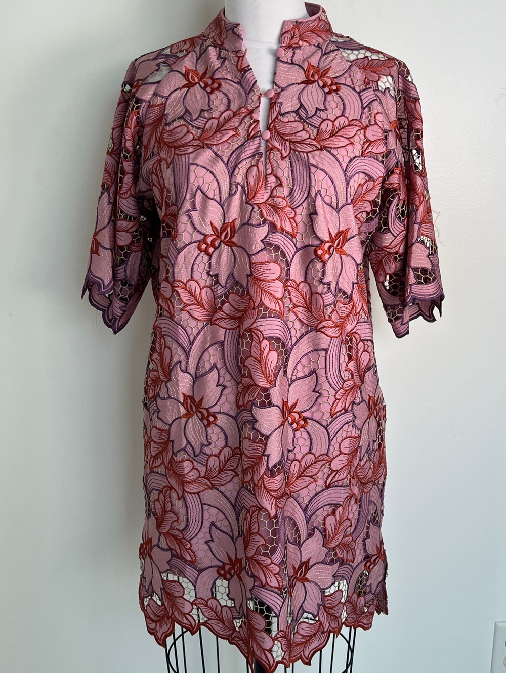 NWT! Lulu Short Sleeve Mini Caftan- Autumn Size Small